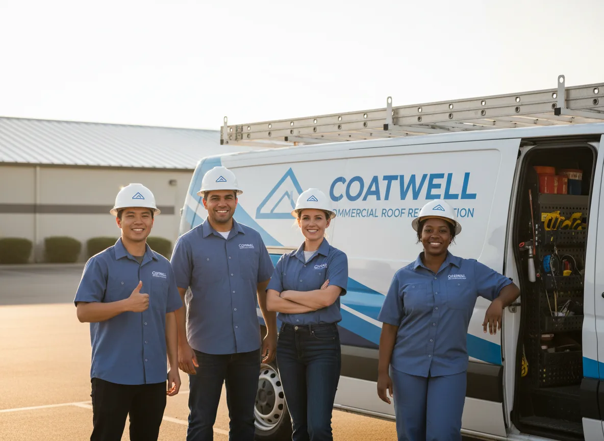 Commercial roof coating company in Cowen, WV
